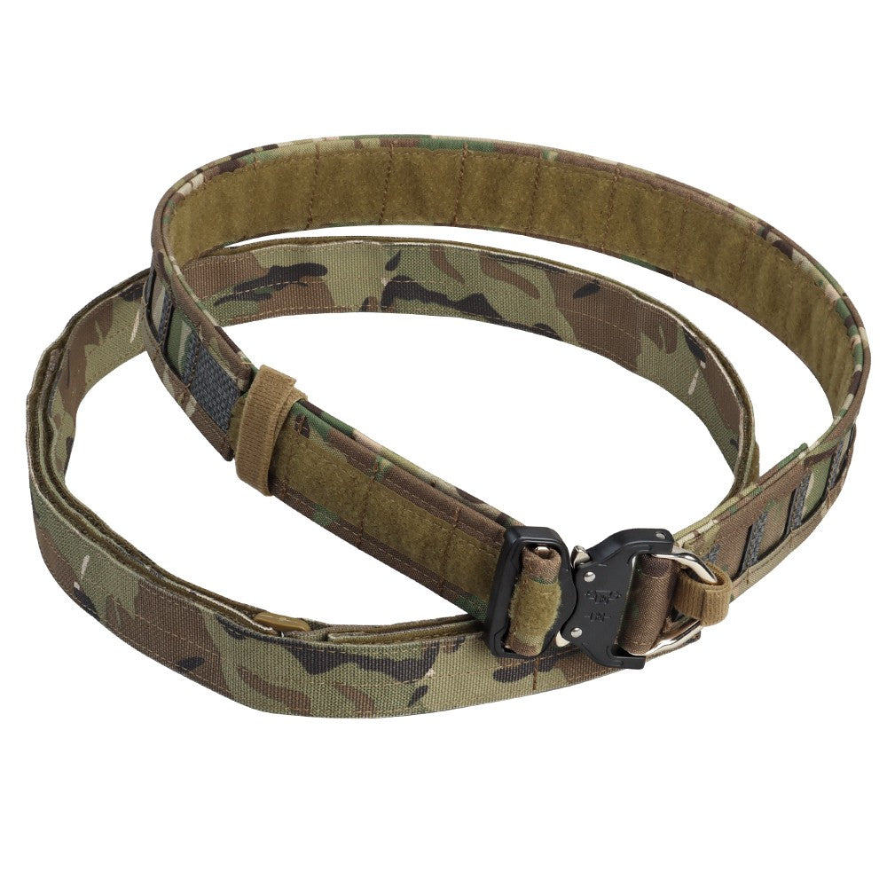 WOSPORT CINTURA TATTICA RINFORZATA SLIM CON COBRA QD COMBAT BELT MULTICAM (WO-BA28CP)