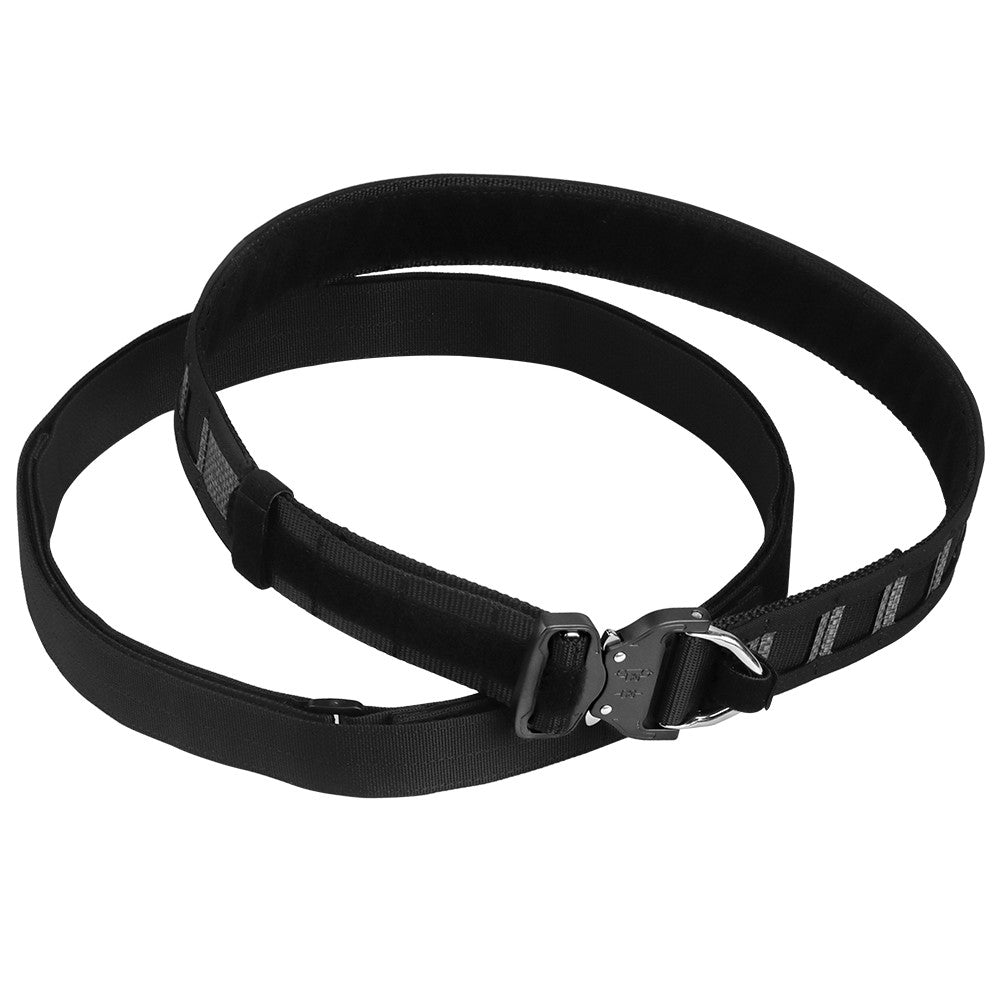 WOSPORT CINTURA TATTICA RINFORZATA SLIM CON COBRA QD COMBAT BELT NERA (WO-BA28B)