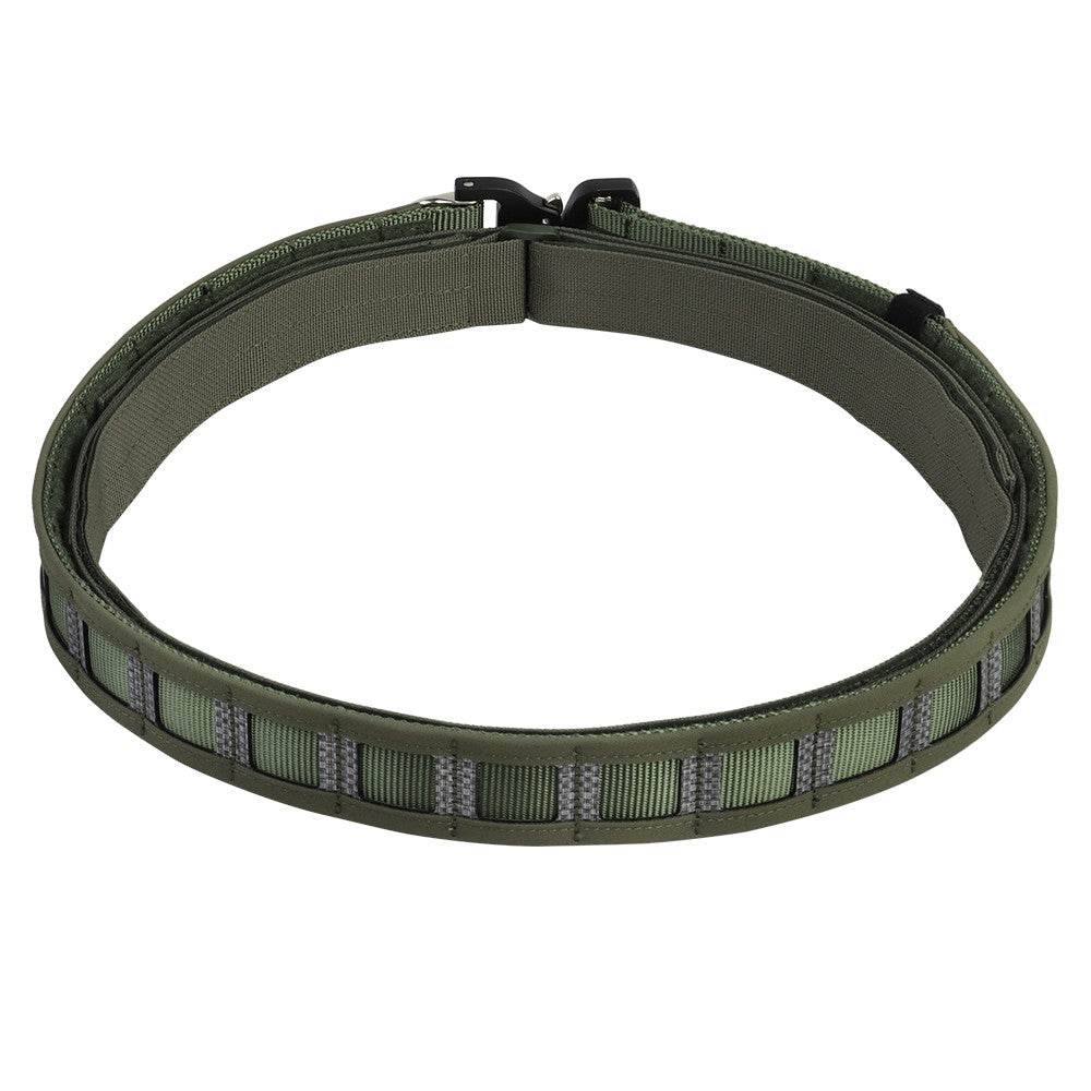 WOSPORT CINTURA TATTICA RINFORZATA SLIM CON COBRA QD COMBAT BELT VERDE RANGER GREEN (WO-BA28RG)