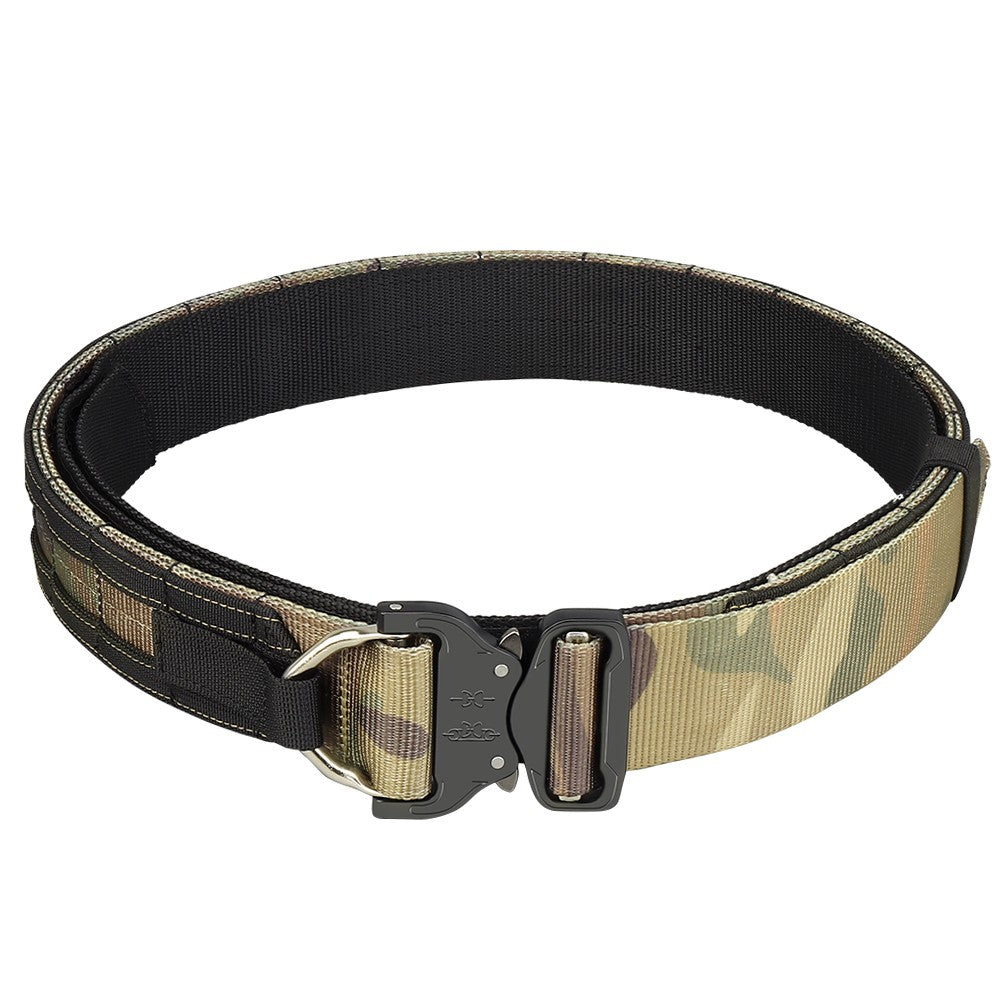 WOSPORT CINTURA TATTICA CON FIBBIA COBRA IN METALLO  MC CAMO (WO-BA22M)