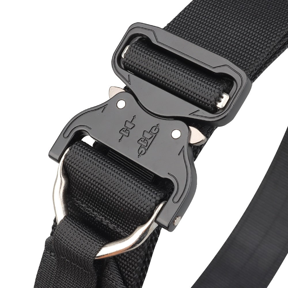 WOSPORT CINTURA TATTICA CON FIBBIA COBRA IN METALLO  NERO (WO-BA22B)