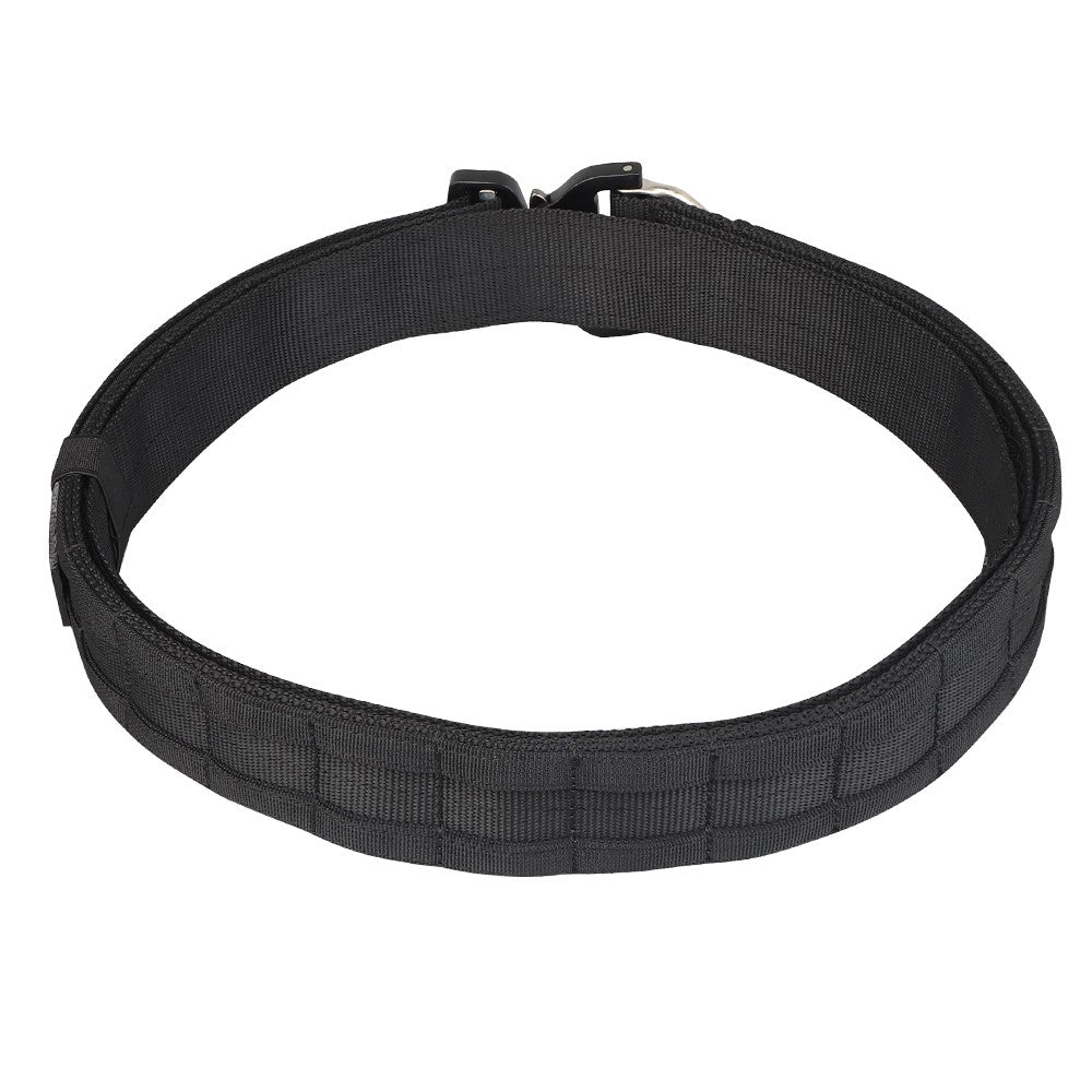 WOSPORT CINTURA TATTICA CON FIBBIA COBRA IN METALLO  NERO (WO-BA22B)