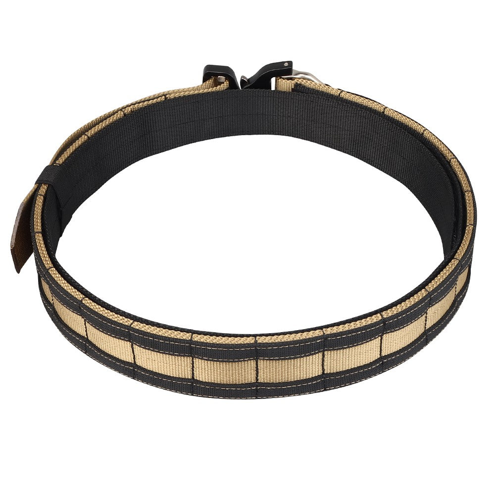 WOSPORT CINTURA TATTICA CON FIBBIA COBRA IN METALLO KNIGHT BELT TAN (WO-BA22T)