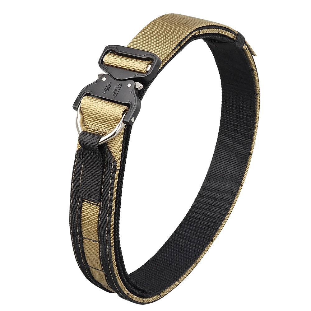 WOSPORT CINTURA TATTICA CON FIBBIA COBRA IN METALLO KNIGHT BELT TAN (WO-BA22T)