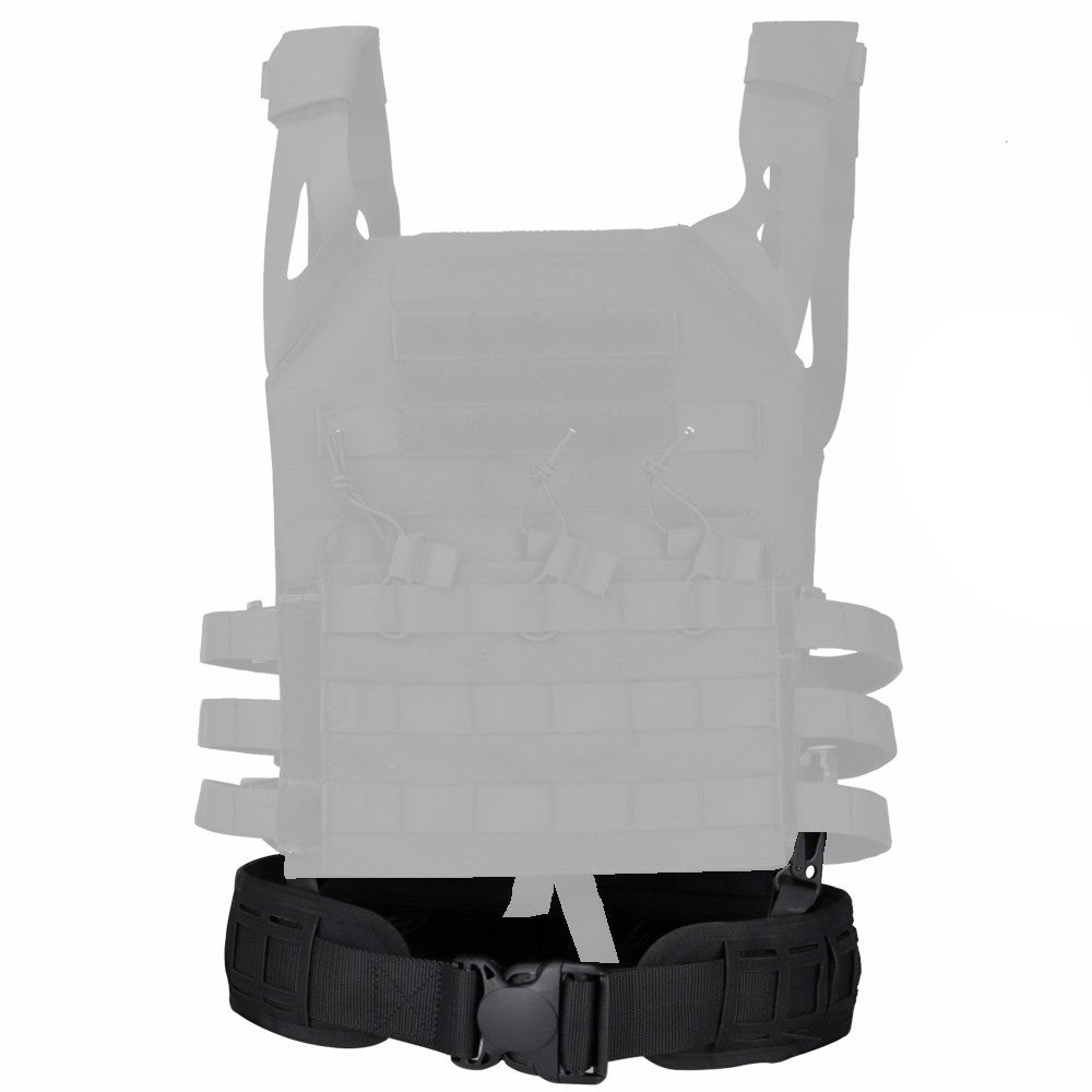 WOSPORT CINTURONE TATTICO WARRIOR BELT MOLLE MEDIA NERO (WO-BA21B)