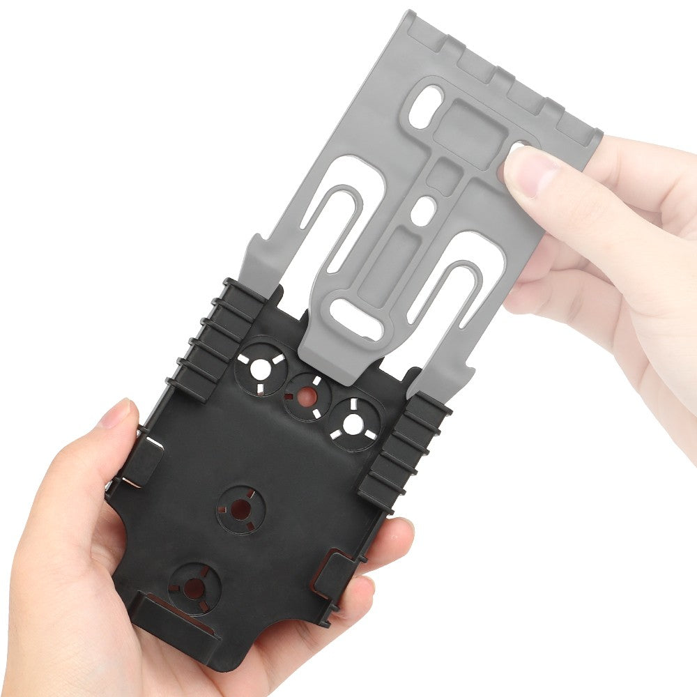 WOSPORT CONNETTORE QLS QD PER ADATTATORE DA CINTURA NERO (WO-GBAC04B)