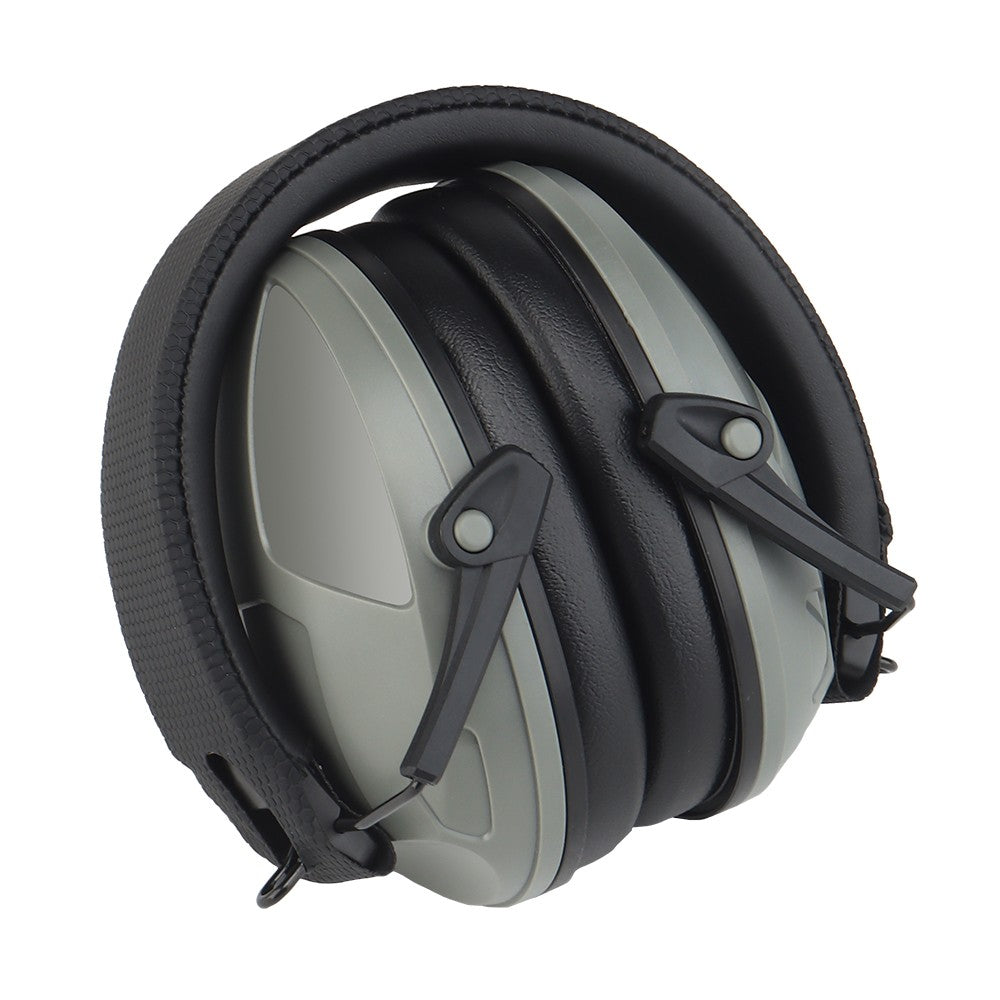 WOSPORT CUFFIE TIRO POLIGONO CON RIDUZIONE PASSIVA DEL RUMORE GRIGIO (WO-HD51G)