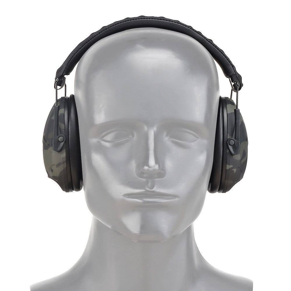 WOSPORT CUFFIE TIRO POLIGONO CON RIDUZIONE PASSIVA DEL RUMORE MC BLACK (WO-HD51BM)