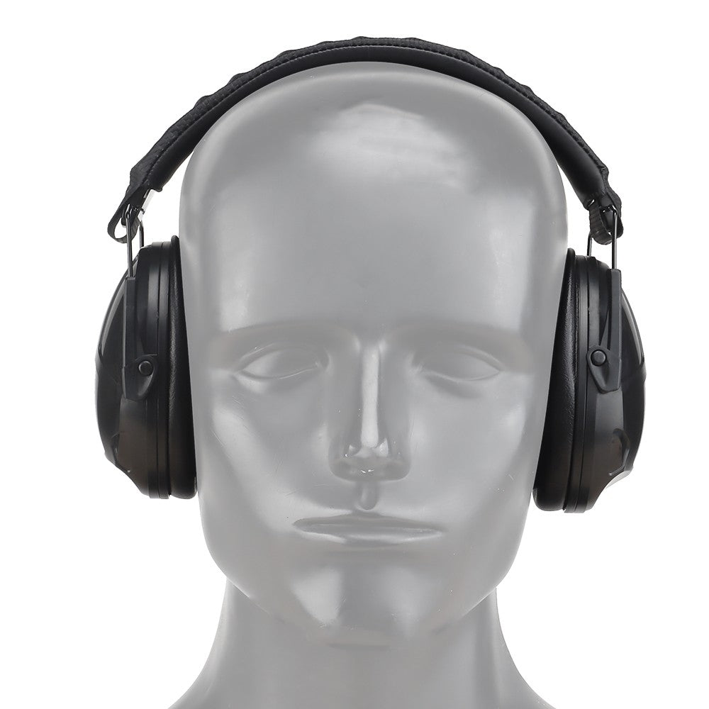WOSPORT CUFFIE TIRO POLIGONO CON RIDUZIONE PASSIVA DEL RUMORE NERE (WO-HD51B)