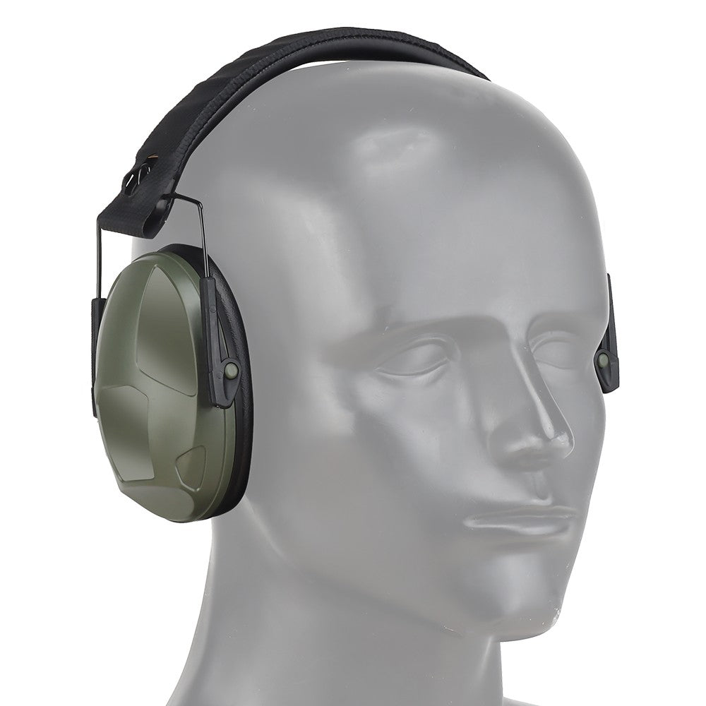 WOSPORT CUFFIE TIRO POLIGONO CON RIDUZIONE PASSIVA DEL RUMORE VERDE OLIVE DRAB (WO-HD51V)