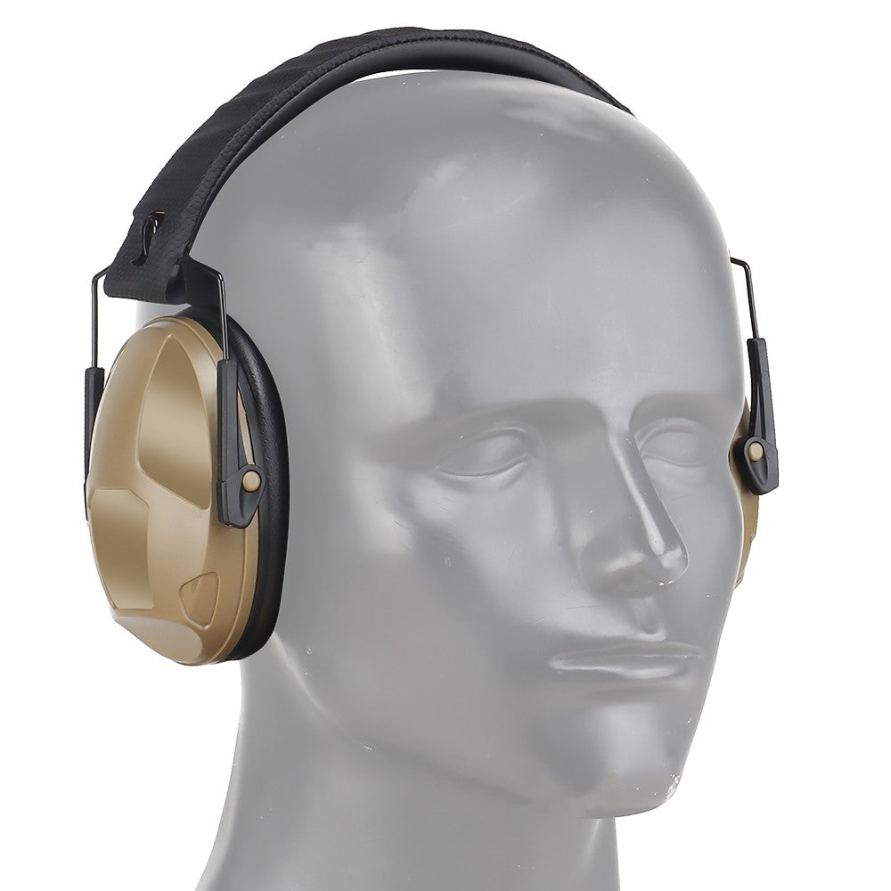 WOSPORT CUFFIE TIRO POLIGONO CON RIDUZIONE PASSIVA DEL RUMORE TAN (WO-HD51T)