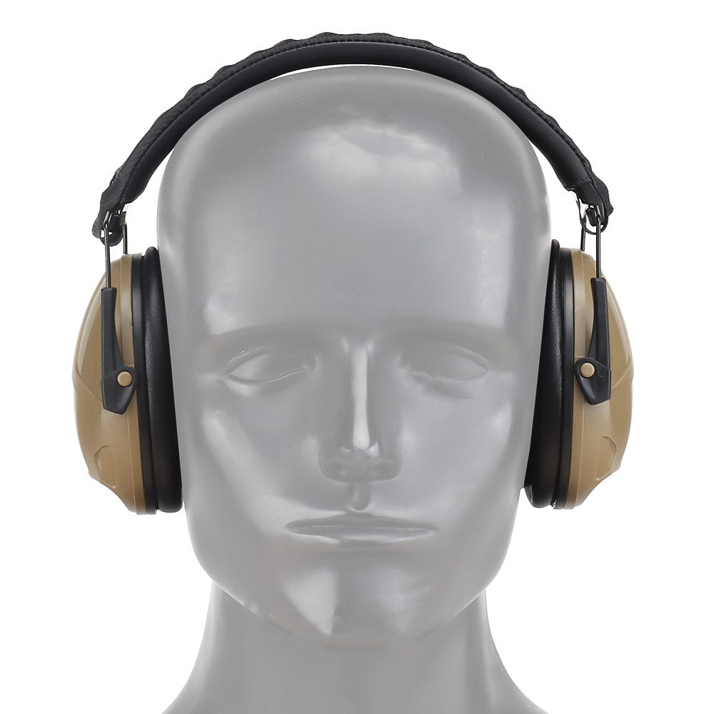 WOSPORT CUFFIE TIRO POLIGONO CON RIDUZIONE PASSIVA DEL RUMORE TAN (WO-HD51T)