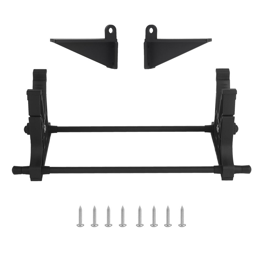 WOSPORT ESPOSITORE SUPPORTO FUCILE DA TAVOLO / PARETE NERO (WO-TG31)