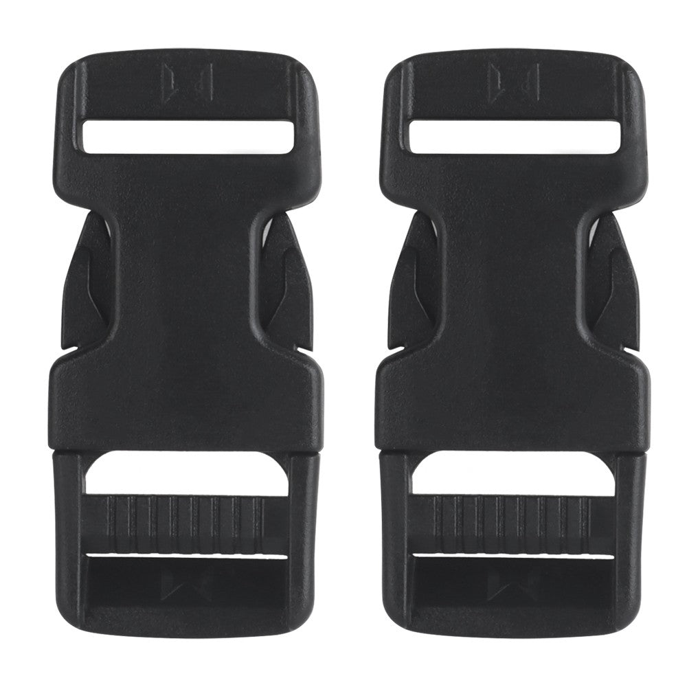 WOSPORT FIBBIA CINGHIA WST 2 PEZZI NERO (WO-CK07)