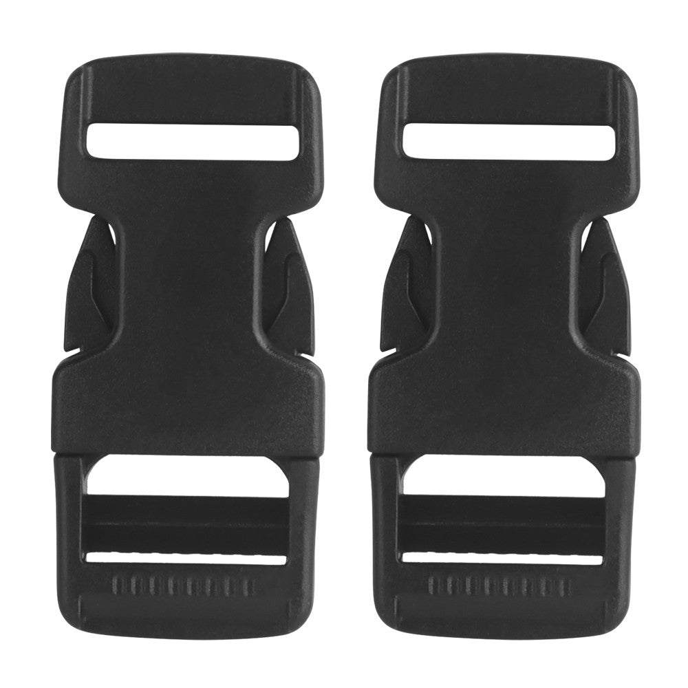 WOSPORT FIBBIA CINGHIA WST 2 PEZZI NERO (WO-CK07)