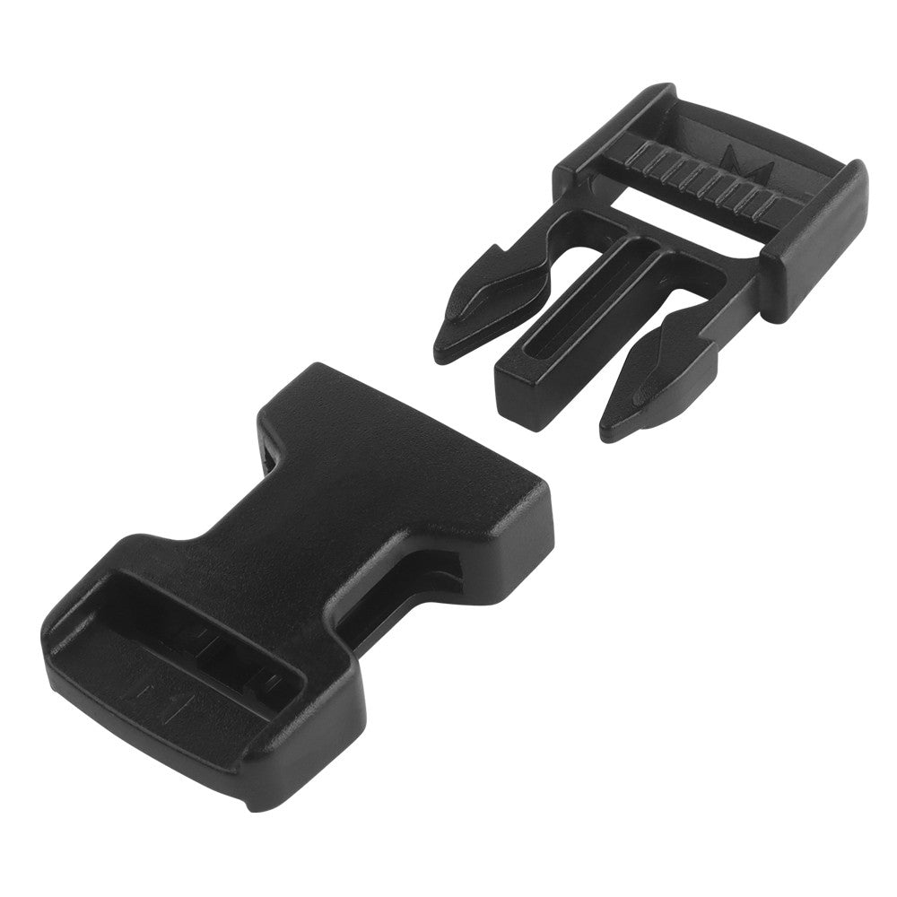 WOSPORT FIBBIA CINGHIA WST 2 PEZZI NERO (WO-CK07)
