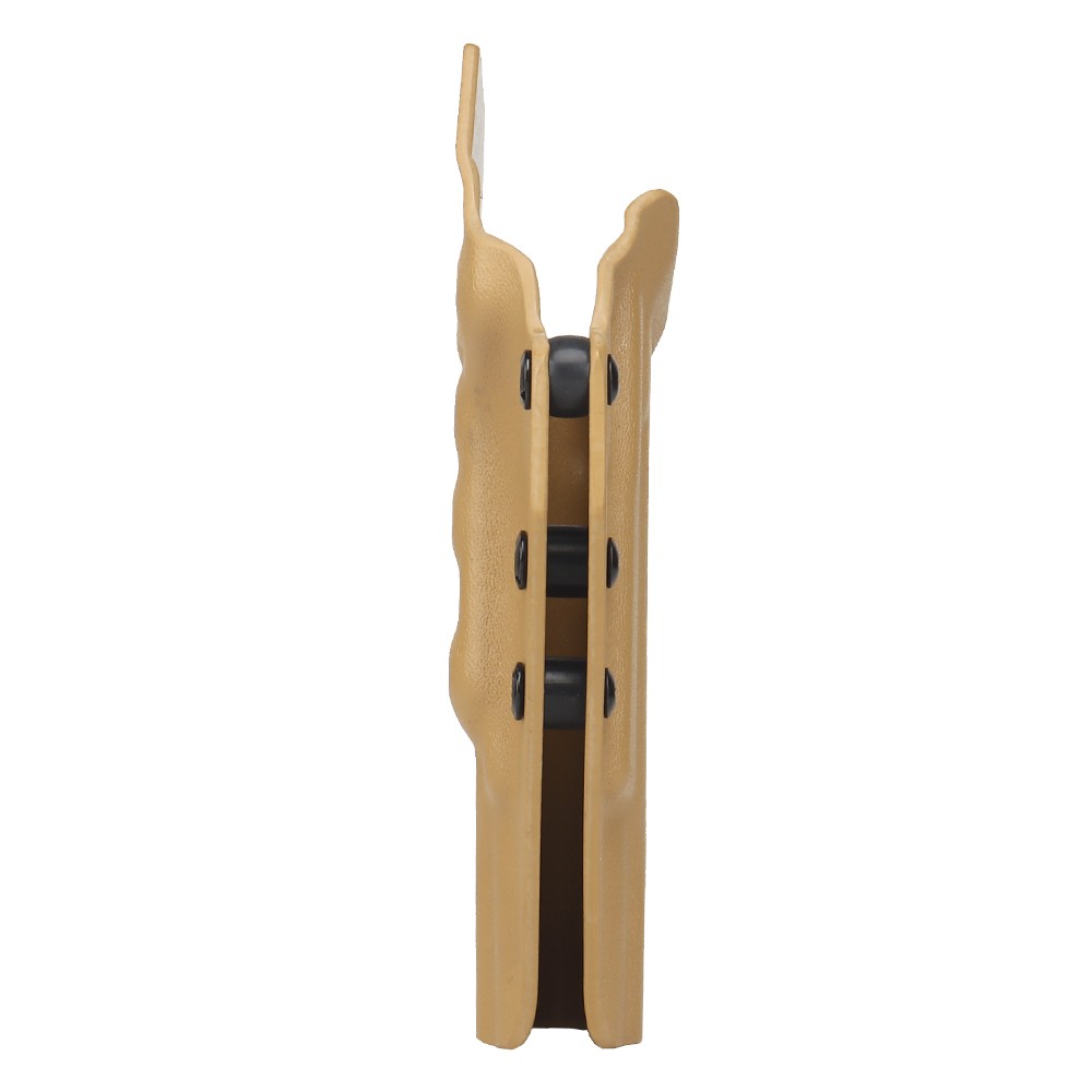 WOSPORT FONDINA DA COMPETIZIONE IN KYDEX QUICK PULL PER SERIE 1911 TAN (WO-GBK14T)