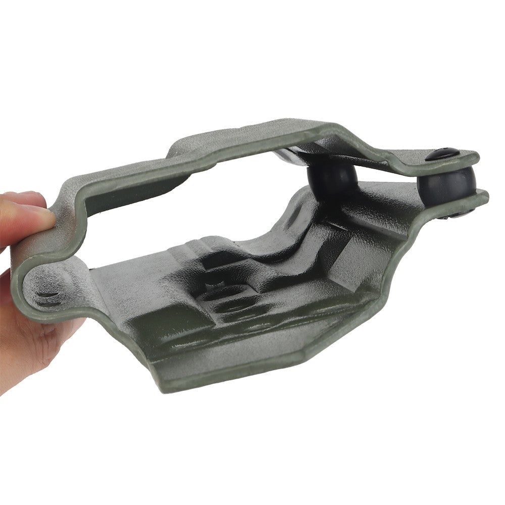 WOSPORT FONDINA DA COMPETIZIONE IN KYDEX QUICK PULL PER SERIE G17 GLOCK 17 VERDE OLIVE DRAB (WO-GB09V)