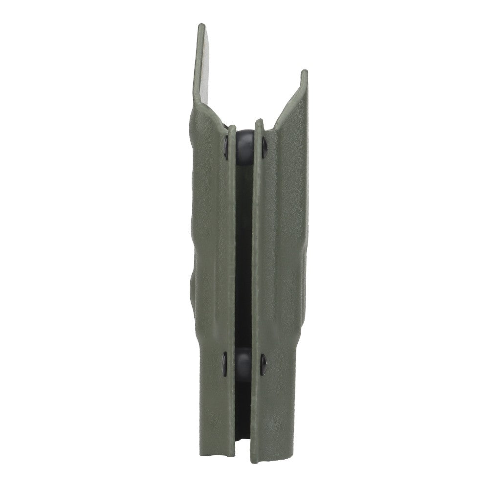 WOSPORT FONDINA DA COMPETIZIONE IN KYDEX QUICK PULL PER SERIE G17 GLOCK 17 VERDE OLIVE DRAB (WO-GB09V)