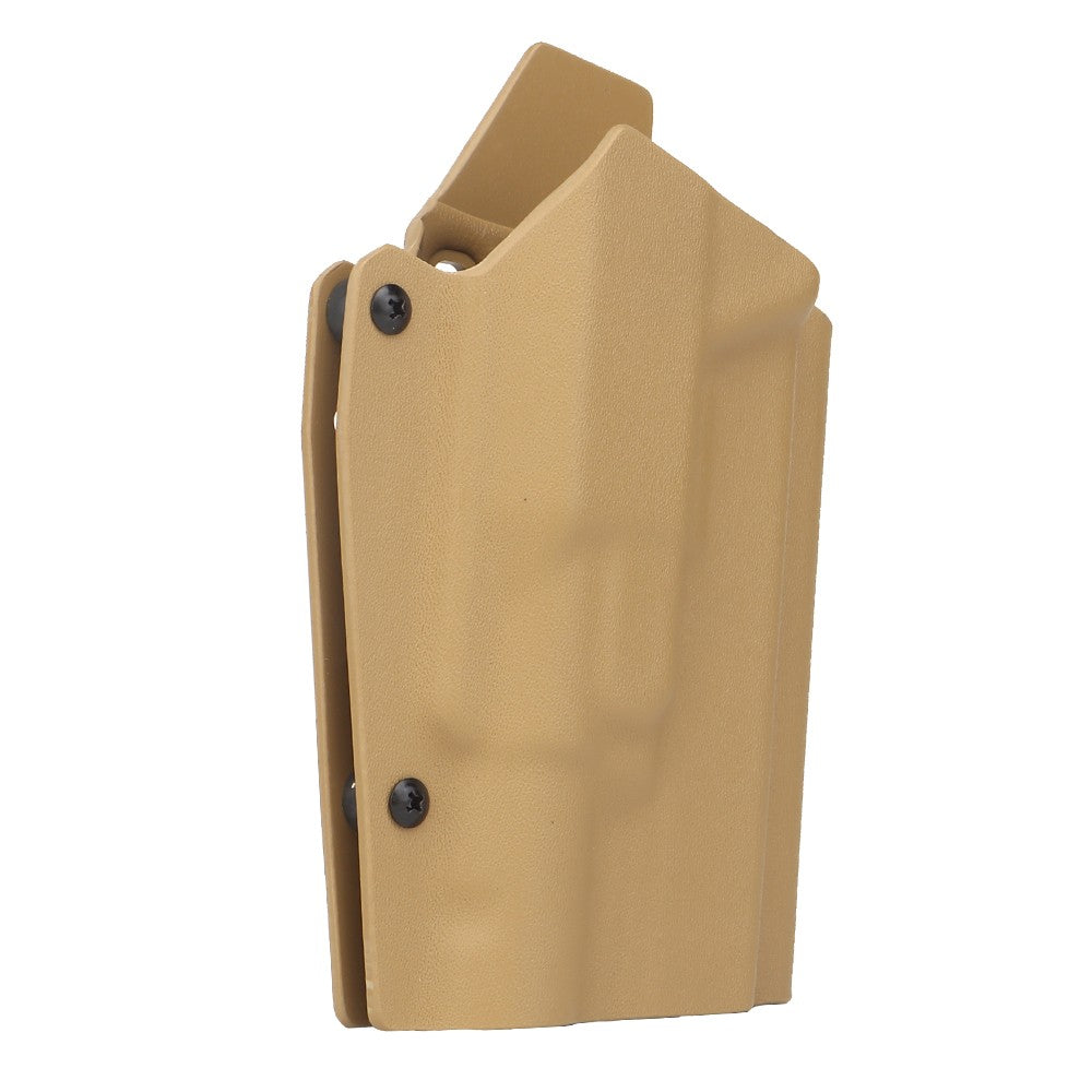 WOSPORT FONDINA DA COMPETIZIONE IN KYDEX QUICK PULL PER SERIE G17 GLOCK 17 TAN (WO-GB09T)