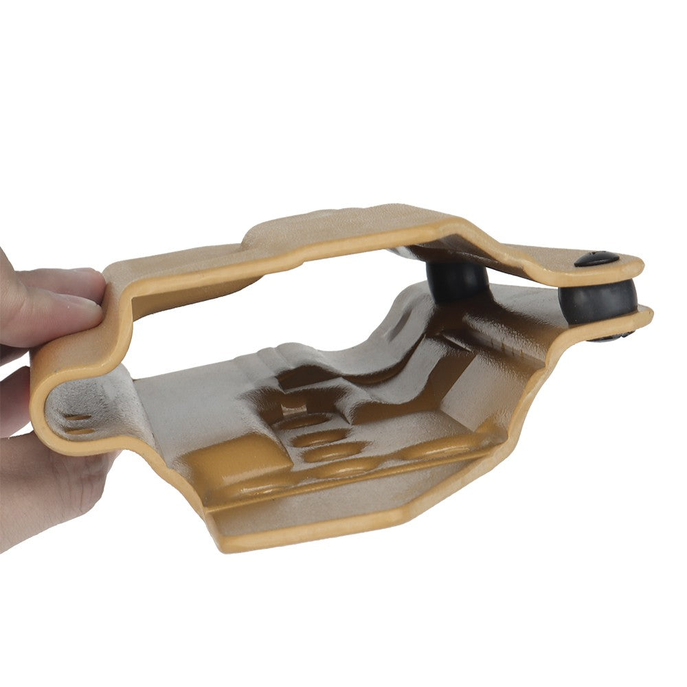 WOSPORT FONDINA DA COMPETIZIONE IN KYDEX QUICK PULL PER SERIE G17 GLOCK 17 TAN (WO-GB09T)