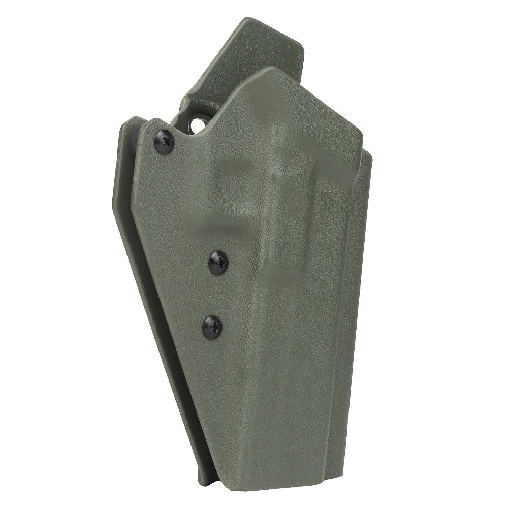 WOSPORT FONDINA DA COMPETIZIONE IN KYDEX QUICK PULL PER SERIE G34 GLOCK 34 VERDE OLIVE DRAB (WO-GB10V)