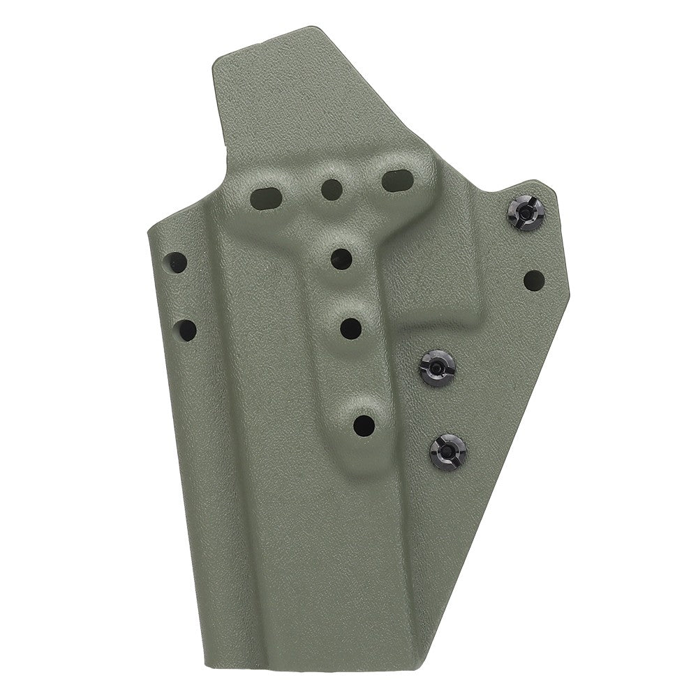 WOSPORT FONDINA DA COMPETIZIONE IN KYDEX QUICK PULL PER SERIE G34 GLOCK 34 VERDE OLIVE DRAB (WO-GB10V)