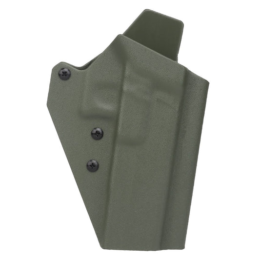 WOSPORT FONDINA DA COMPETIZIONE IN KYDEX QUICK PULL PER SERIE G34 GLOCK 34 VERDE OLIVE DRAB (WO-GB10V)