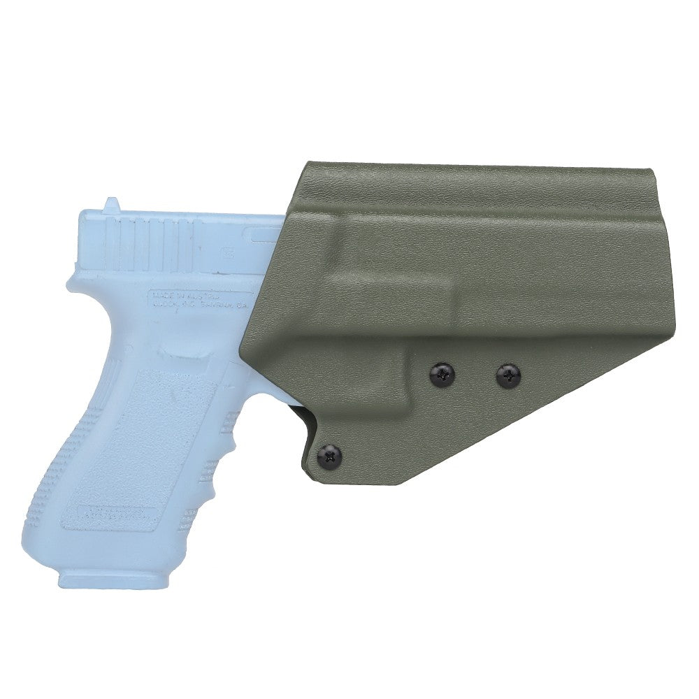 WOSPORT FONDINA DA COMPETIZIONE IN KYDEX QUICK PULL PER SERIE G34 GLOCK 34 VERDE OLIVE DRAB (WO-GB10V)