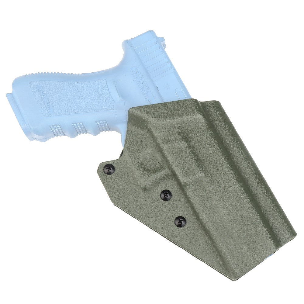 WOSPORT FONDINA DA COMPETIZIONE IN KYDEX QUICK PULL PER SERIE G34 GLOCK 34 VERDE OLIVE DRAB (WO-GB10V)