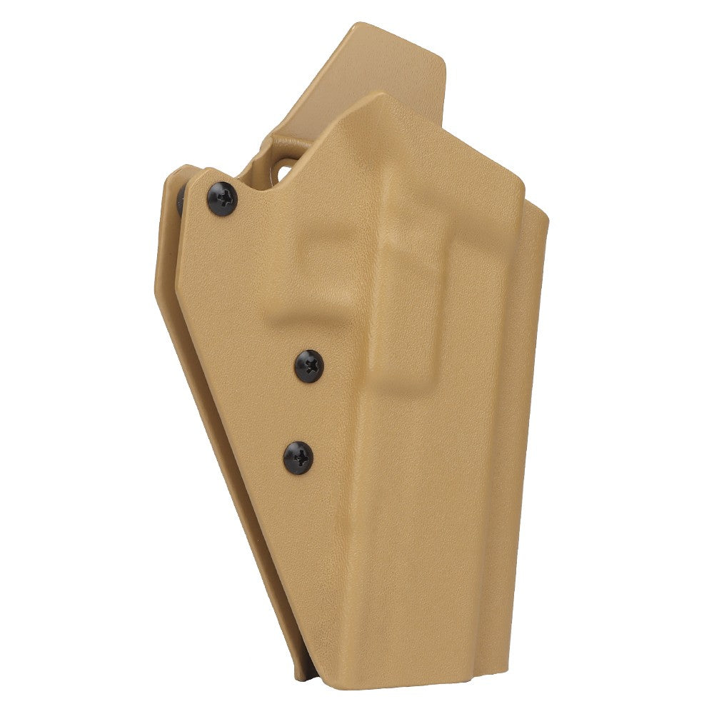 WOSPORT FONDINA DA COMPETIZIONE IN KYDEX QUICK PULL PER SERIE G34 GLOCK 34 TAN (WO-GB10T)