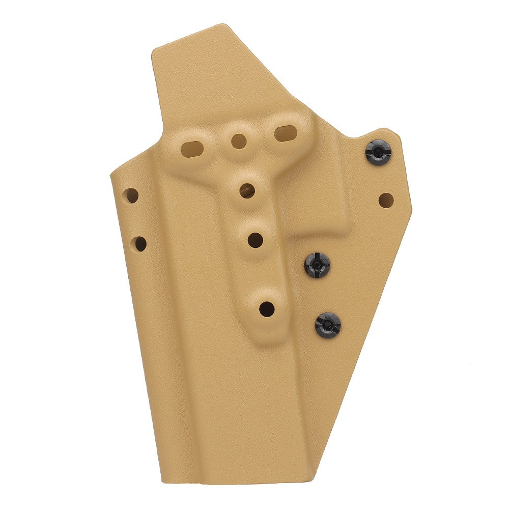 WOSPORT FONDINA DA COMPETIZIONE IN KYDEX QUICK PULL PER SERIE G34 GLOCK 34 TAN (WO-GB10T)