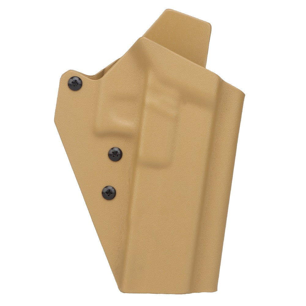 WOSPORT FONDINA DA COMPETIZIONE IN KYDEX QUICK PULL PER SERIE G34 GLOCK 34 TAN (WO-GB10T)