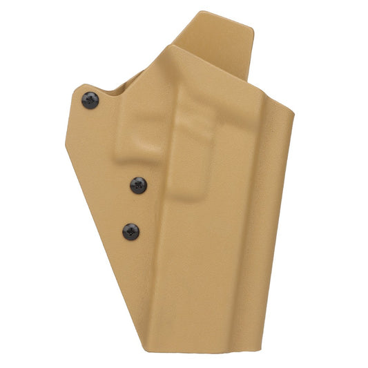 WOSPORT FONDINA DA COMPETIZIONE IN KYDEX QUICK PULL PER SERIE G34 GLOCK 34 TAN (WO-GB10T)
