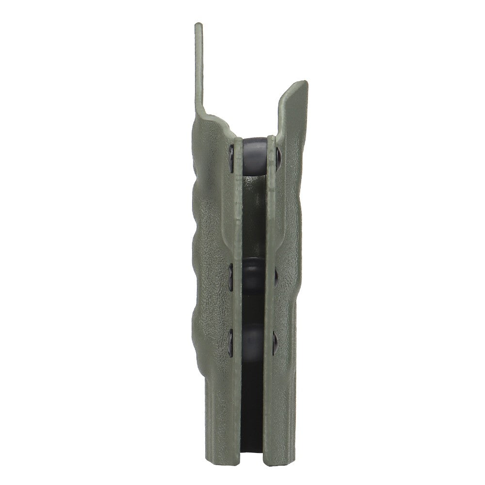 WOSPORT FONDINA DA COMPETIZIONE IN KYDEX QUICK PULL PER SERIE G43 GLOCK 43 VERDE OLIVE DRAB (WO-GB08V)