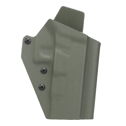 WOSPORT FONDINA DA COMPETIZIONE IN KYDEX QUICK PULL PER SERIE G43 GLOCK 43 VERDE OLIVE DRAB (WO-GB08V)