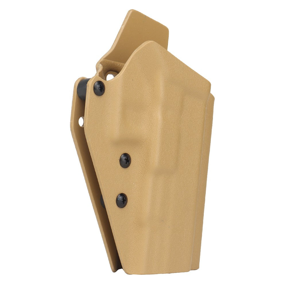 WOSPORT FONDINA DA COMPETIZIONE IN KYDEX QUICK PULL PER SERIE G43 GLOCK 43 TAN (WO-GB08T)