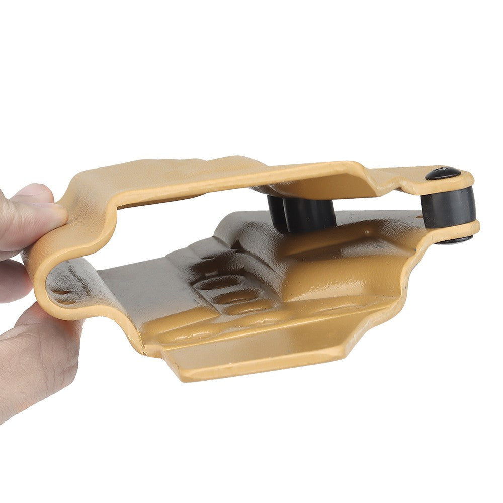 WOSPORT FONDINA DA COMPETIZIONE IN KYDEX QUICK PULL PER SERIE G43 GLOCK 43 TAN (WO-GB08T)