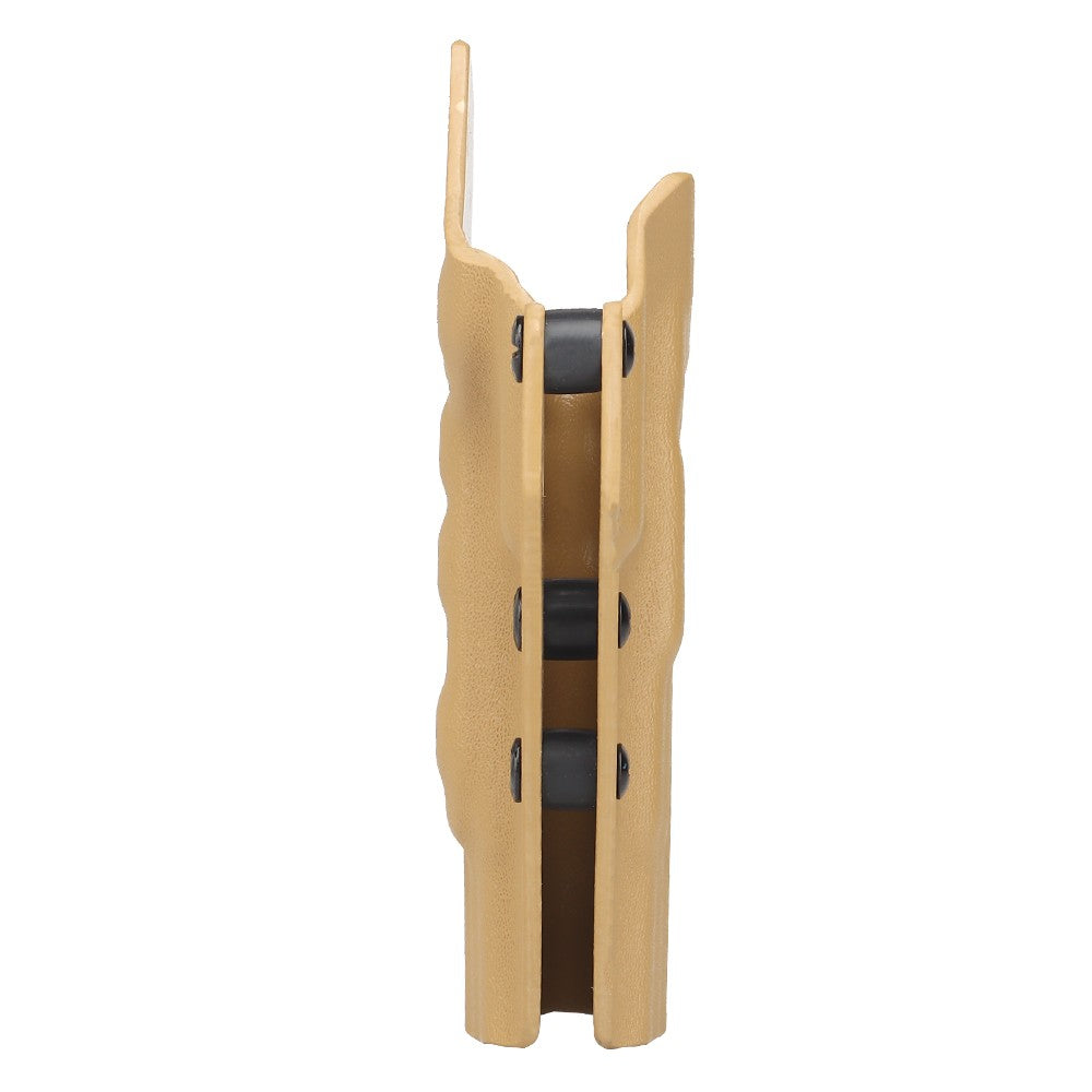 WOSPORT FONDINA DA COMPETIZIONE IN KYDEX QUICK PULL PER SERIE G43 GLOCK 43 TAN (WO-GB08T)
