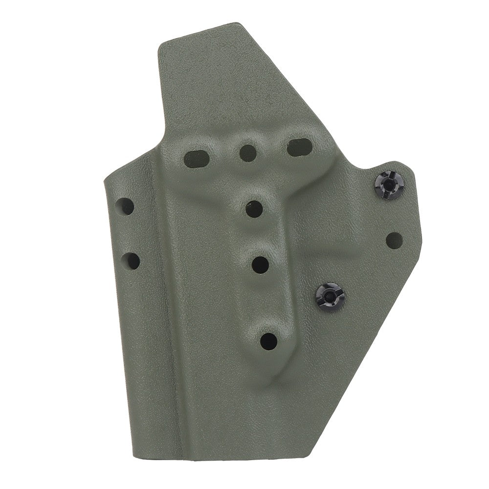 WOSPORT FONDINA DA COMPETIZIONE IN KYDEX QUICK PULL PER SERIE G48 GLOCK 48 VERDE OLIVE DRAB (WO-GBK11V)