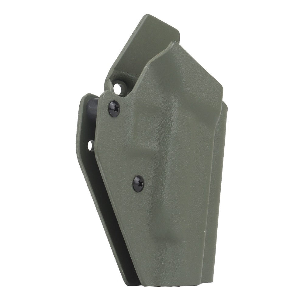 WOSPORT FONDINA DA COMPETIZIONE IN KYDEX QUICK PULL PER SERIE G48 GLOCK 48 VERDE OLIVE DRAB (WO-GBK11V)