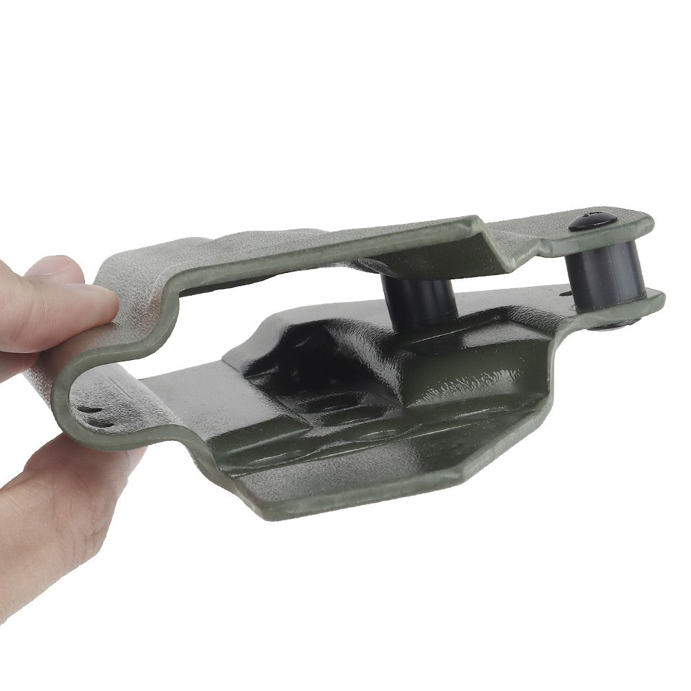 WOSPORT FONDINA DA COMPETIZIONE IN KYDEX QUICK PULL PER SERIE G48 GLOCK 48 VERDE OLIVE DRAB (WO-GBK11V)