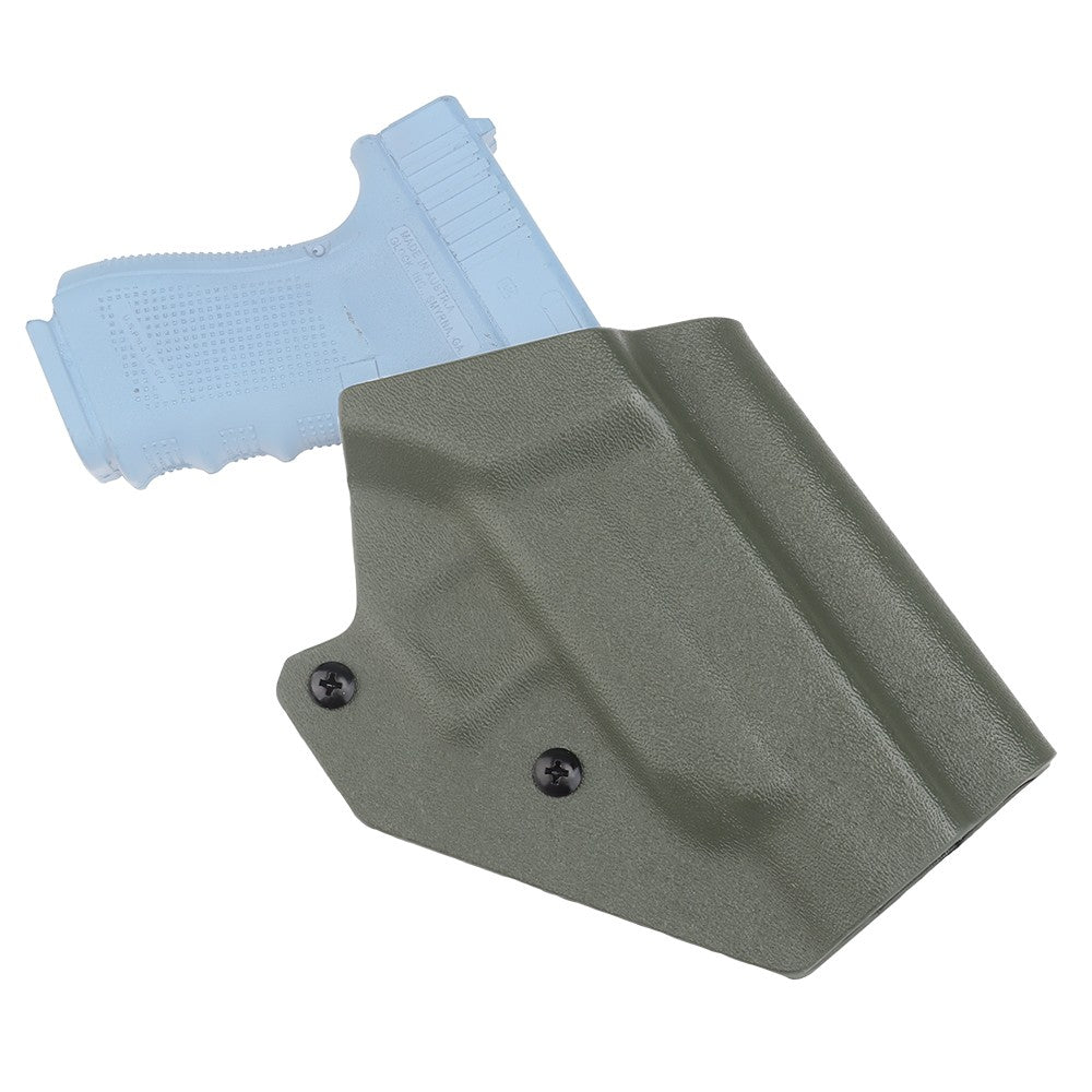 WOSPORT FONDINA DA COMPETIZIONE IN KYDEX QUICK PULL PER SERIE G48 GLOCK 48 VERDE OLIVE DRAB (WO-GBK11V)