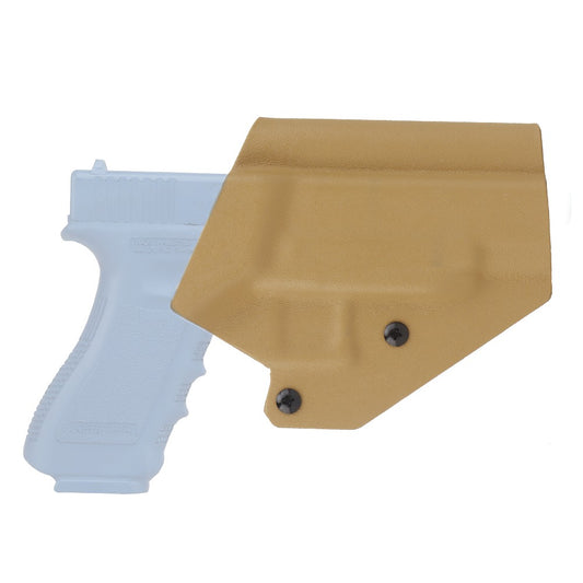 WOSPORT FONDINA DA COMPETIZIONE IN KYDEX QUICK PULL PER SERIE G48 GLOCK 48 TAN (WO-GBK11T)
