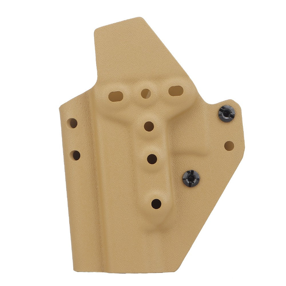 WOSPORT FONDINA DA COMPETIZIONE IN KYDEX QUICK PULL PER SERIE G48 GLOCK 48 TAN (WO-GBK11T)