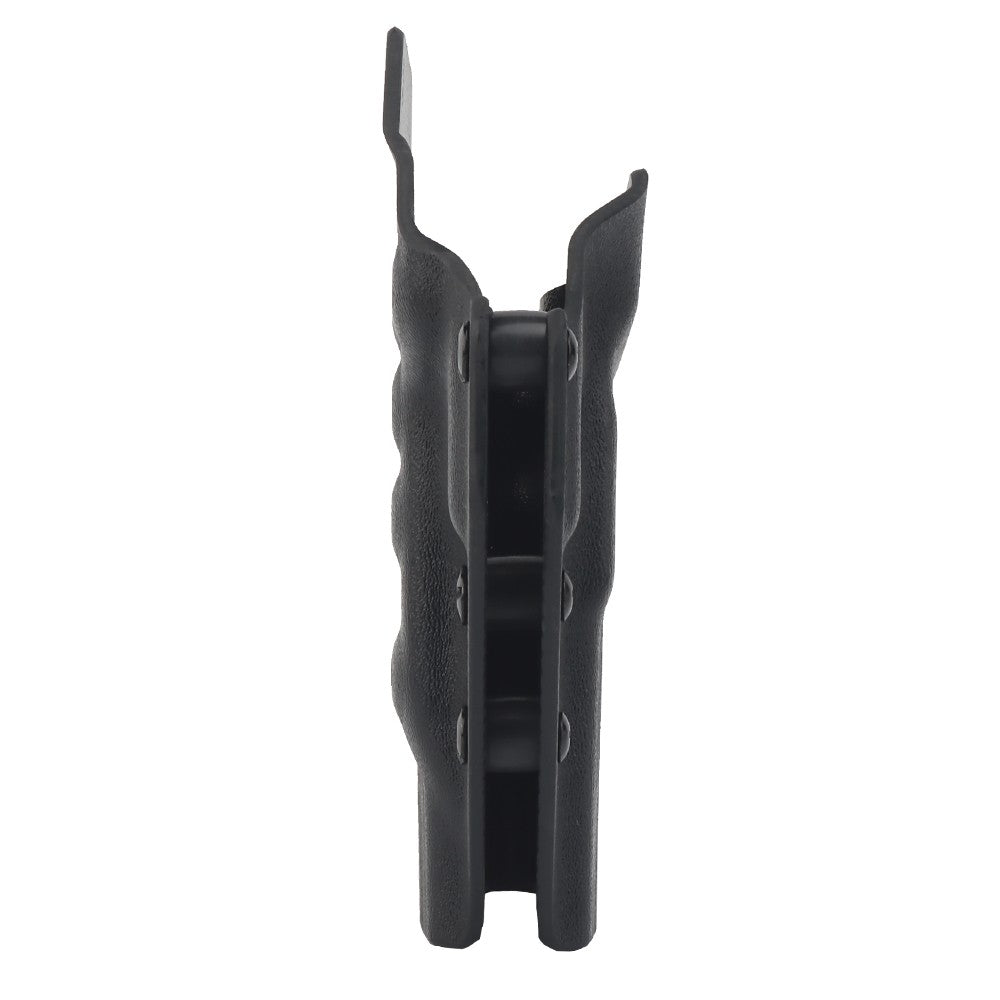 WOSPORT FONDINA DA COMPETIZIONE IN KYDEX QUICK PULL PER SERIE GLOCK CON GLOCK 17/19/19X/45 NERA (WO-GB07B)