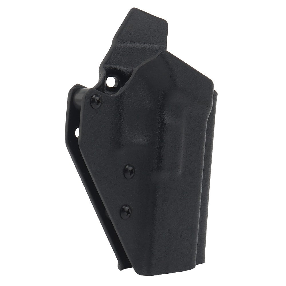 WOSPORT FONDINA DA COMPETIZIONE IN KYDEX QUICK PULL PER SERIE GLOCK CON GLOCK 17/19/19X/45 NERA (WO-GB07B)