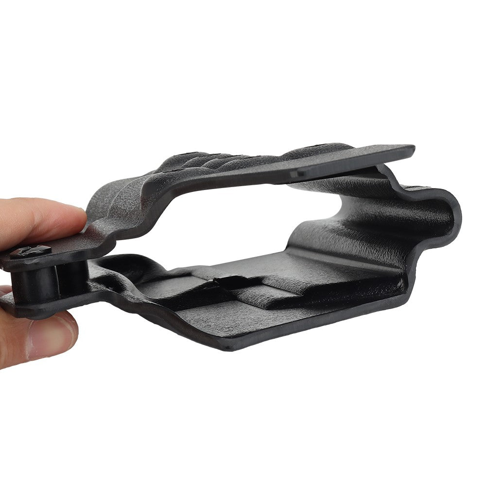 WOSPORT FONDINA DA COMPETIZIONE IN KYDEX QUICK PULL PER SERIE GLOCK 17/19/19X/45 CON G-XC1 NERA (WO-GB06B)