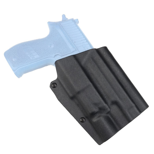 WOSPORT FONDINA DA COMPETIZIONE IN KYDEX QUICK PULL PER SERIE P226 CON TORCIA X300 NERA (WO-GBK12B)