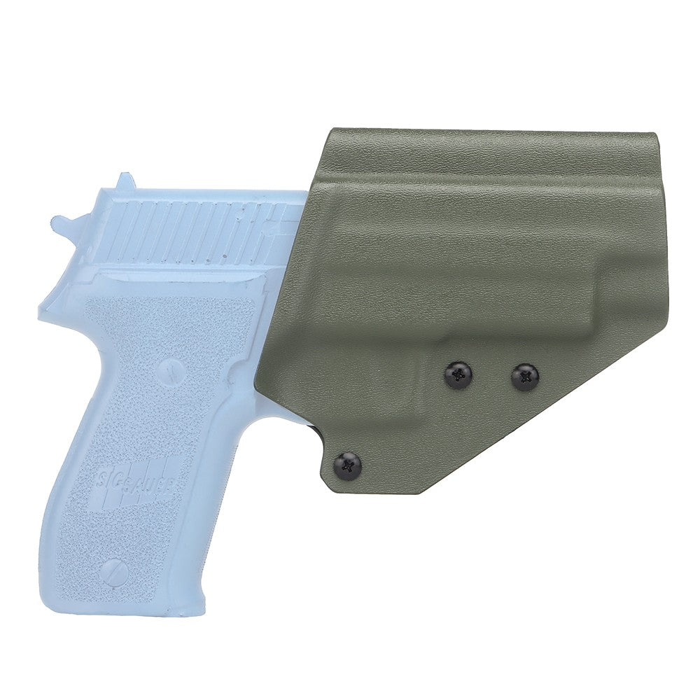 WOSPORT FONDINA DA COMPETIZIONE IN KYDEX QUICK PULL PER SERIE SIG P 226 VERDE OLIVE DRAB (WO-GBK13V)